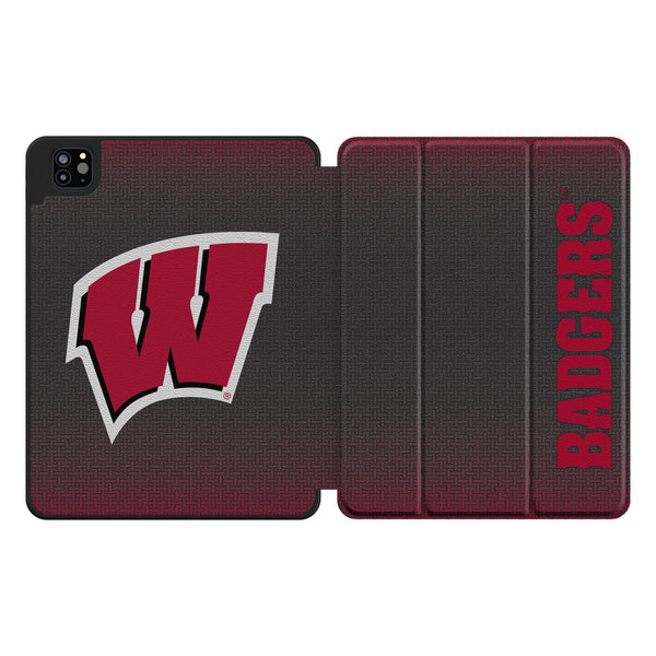 University of Wisconsin Badgers Linen iPad Tablet Case for Apple iPad