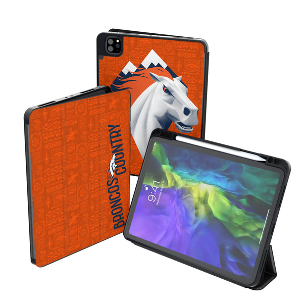 Denver Broncos 2024 Illustrated Limited Edition iPad Tablet Case