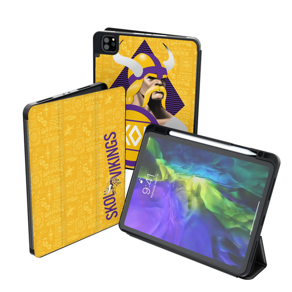 Minnesota Vikings 2024 Illustrated Limited Edition iPad Tablet Case