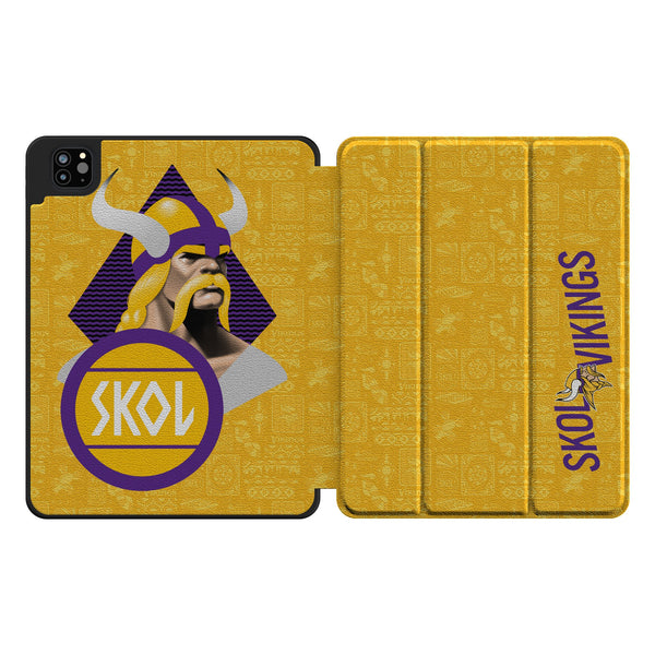 Minnesota Vikings 2024 Illustrated Limited Edition iPad Tablet Case for Apple iPad