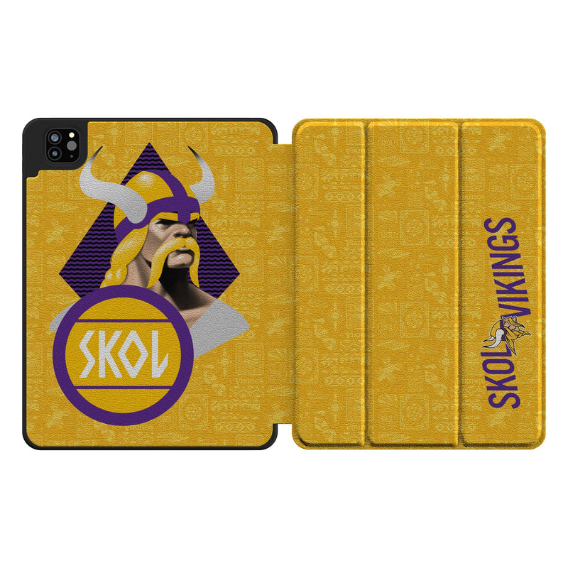 Minnesota Vikings 2024 Illustrated Limited Edition iPad Tablet Case for Apple iPad