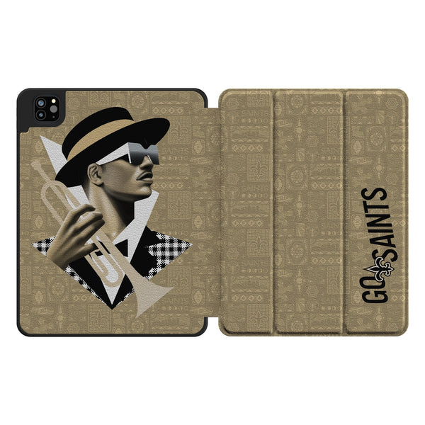 New Orleans Saints 2024 Illustrated Limited Edition iPad Tablet Case for Apple iPad