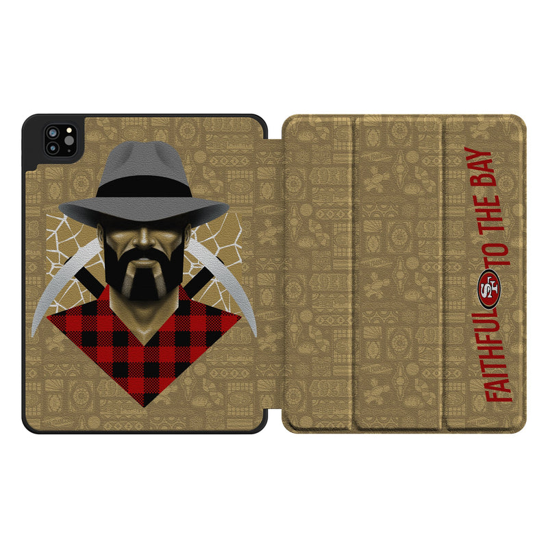 San Francisco 49ers 2024 Illustrated Limited Edition iPad Tablet Case for Apple iPad
