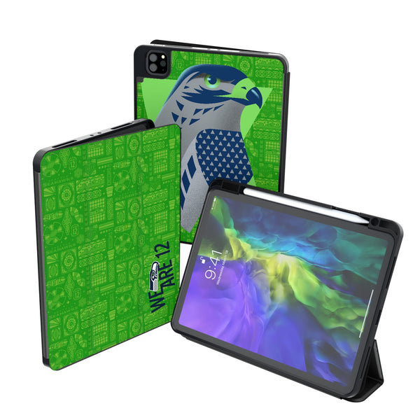 Seattle Seahawks 2024 Illustrated Limited Edition iPad Tablet Case
