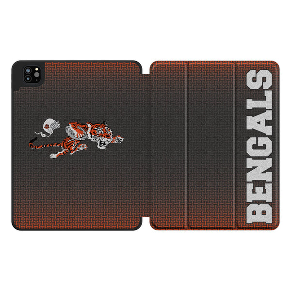 Cincinnati Bengals Historic Collection Linen iPad Tablet Case for Apple iPad