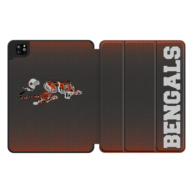 Cincinnati Bengals Historic Collection Linen iPad Tablet Case for Apple iPad
