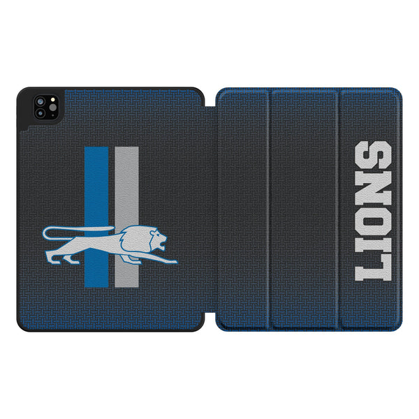 Detroit Lions Retro Linen iPad Tablet Case for Apple iPad