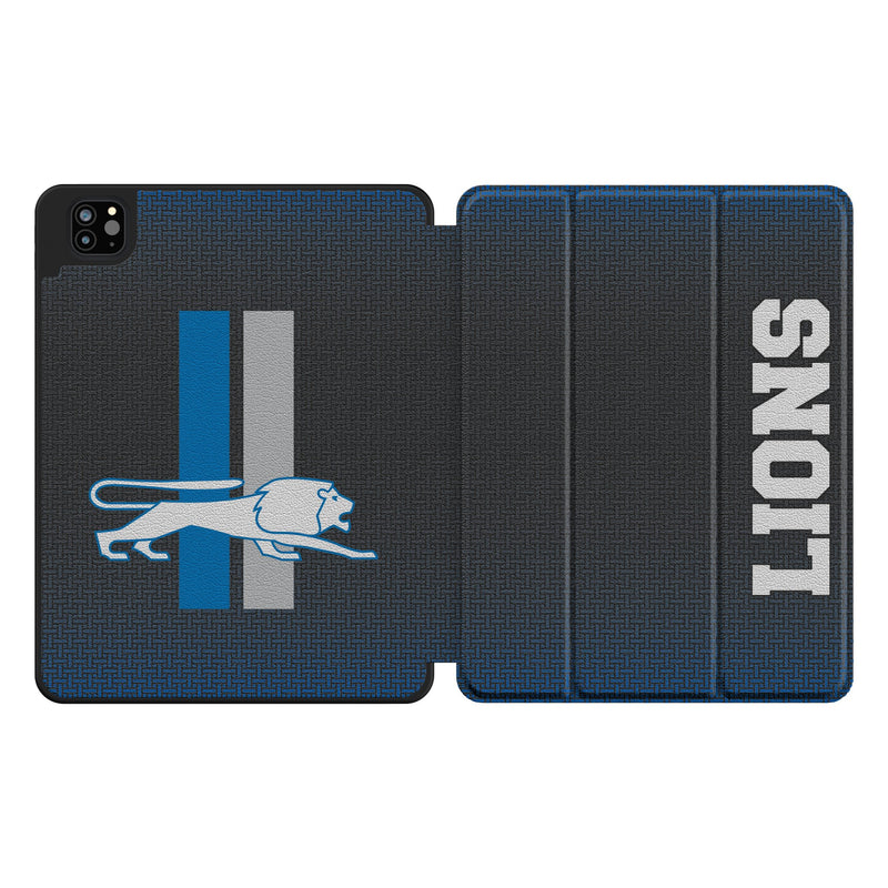 Detroit Lions Retro Linen iPad Tablet Case for Apple iPad