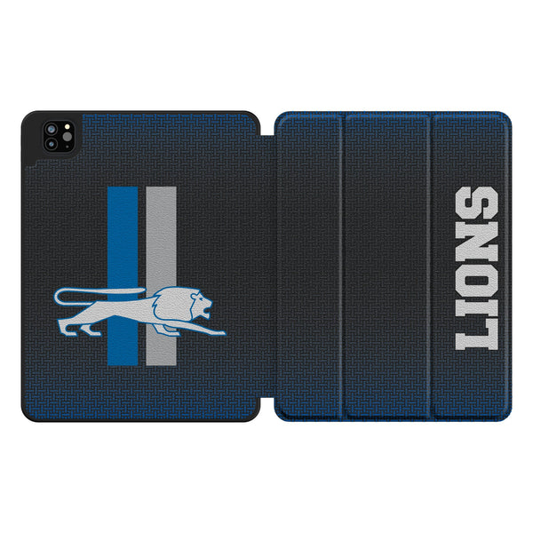 Detroit Lions Retro Linen iPad Tablet Case