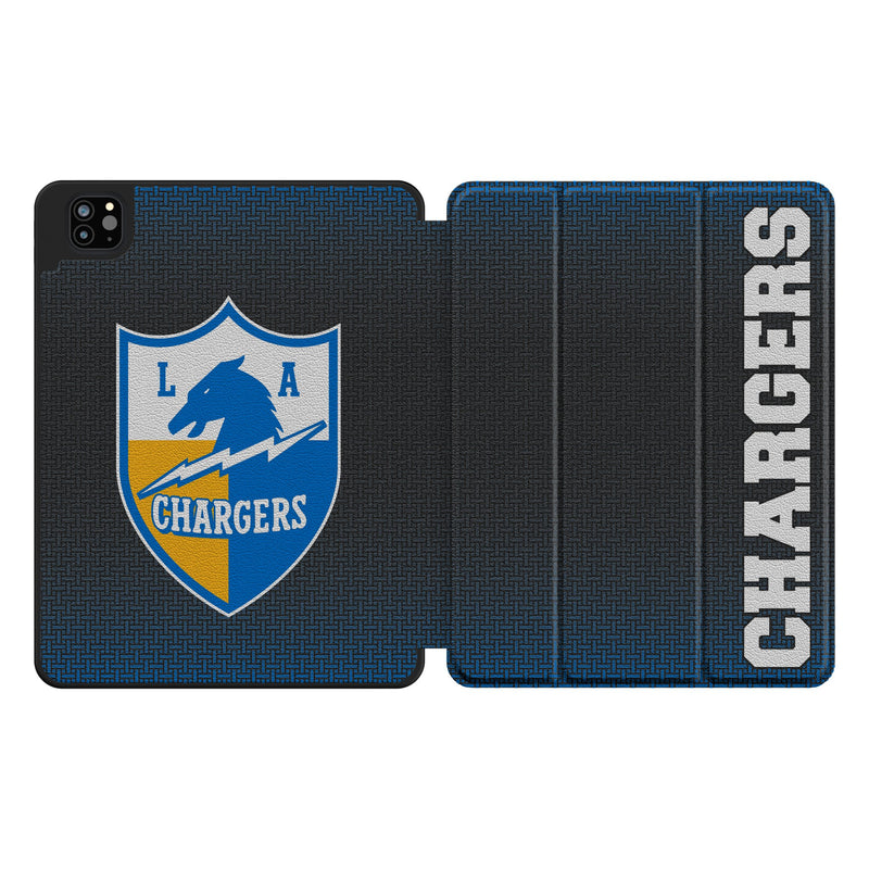 Los Angeles Chargers Historic Collection Linen iPad Tablet Case