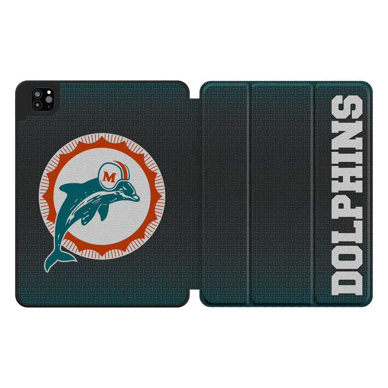 Miami Dolphins 1966-1973 Historic Collection Linen iPad Tablet Case