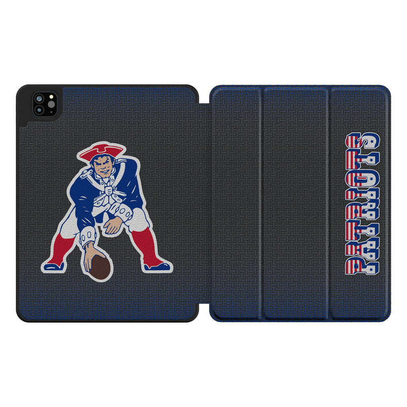 New England Patriots Historic Collection Linen iPad Tablet Case for Apple iPad