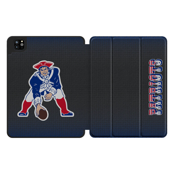 New England Patriots Historic Collection Linen iPad Tablet Case