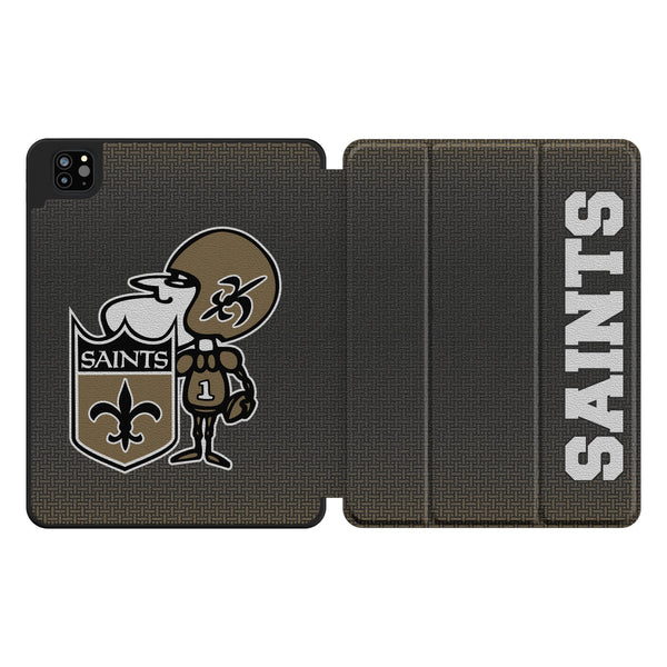 New Orleans Saints Historic Collection Linen iPad Tablet Case for Apple iPad