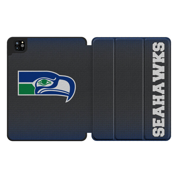 Seattle Seahawks Historic Collection Linen iPad Tablet Case for Apple iPad