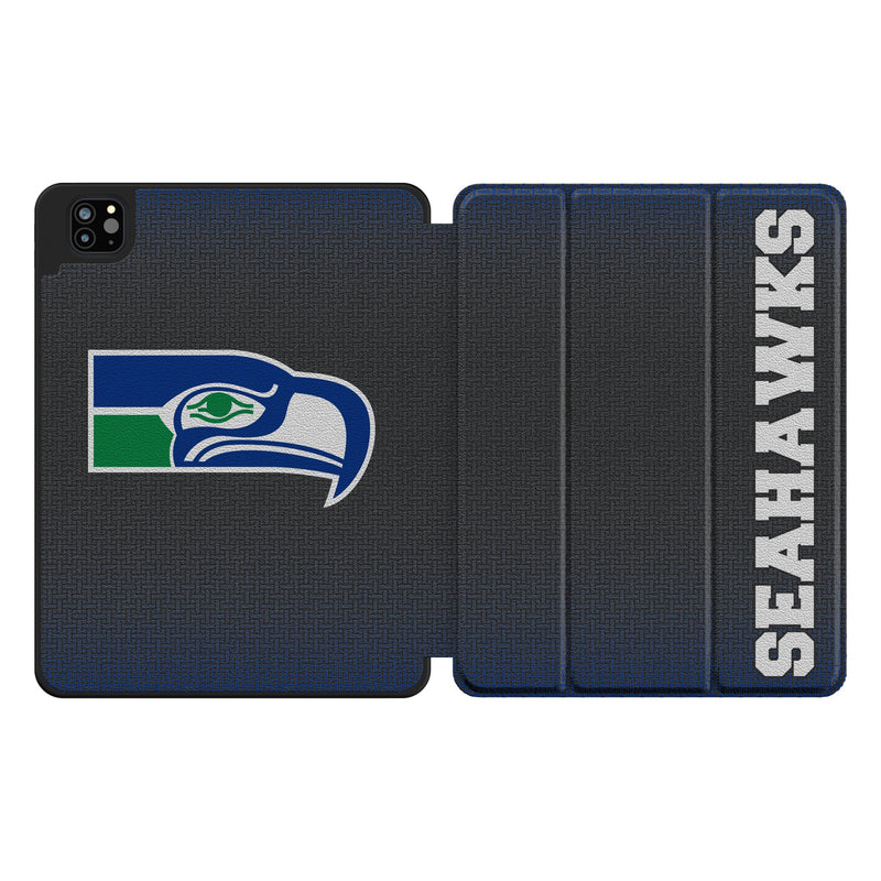 Seattle Seahawks Historic Collection Linen iPad Tablet Case for Apple iPad