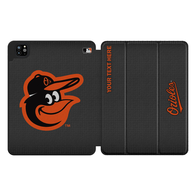 Baltimore Orioles Personalized Linen iPad Tablet Case for Apple iPad