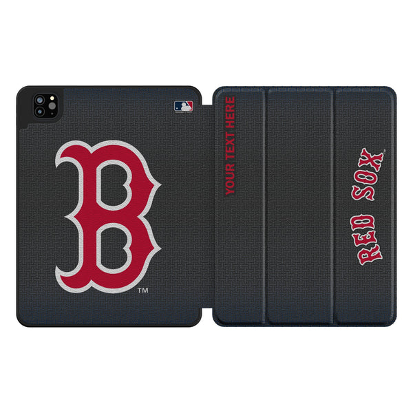 Boston Red Sox Personalized Linen iPad Tablet Case for Apple iPad