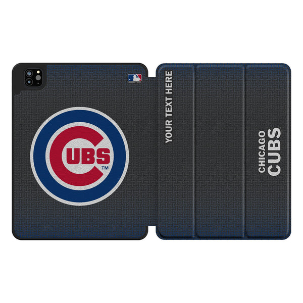 Chicago Cubs Personalized Linen iPad Tablet Case for Apple iPad