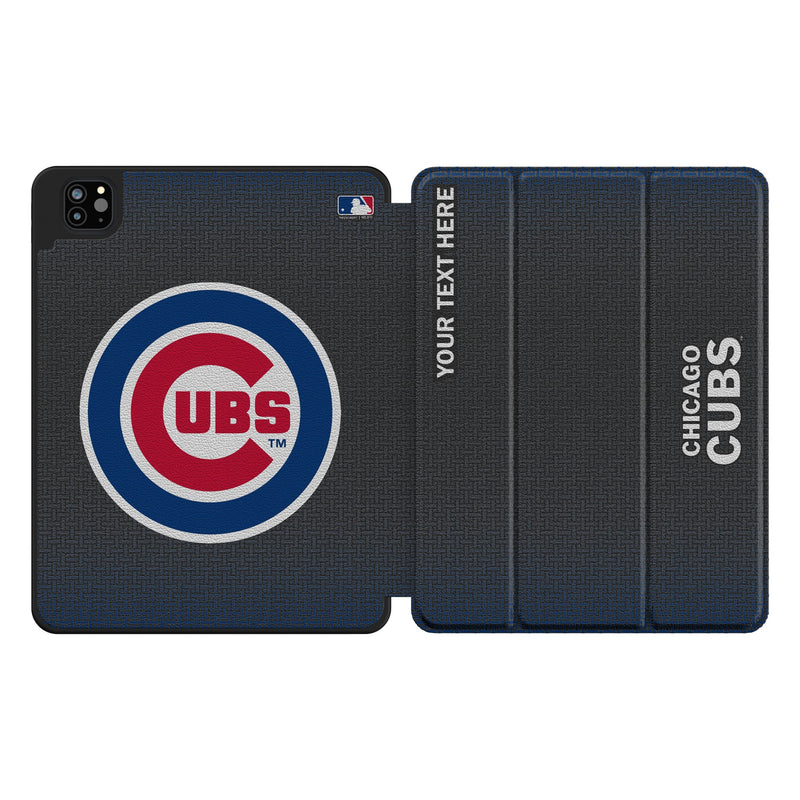 Chicago Cubs Personalized Linen iPad Tablet Case for Apple iPad