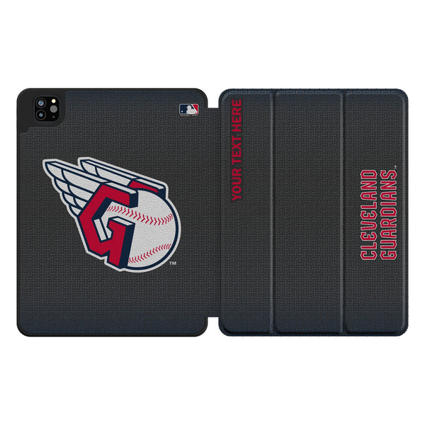 Cleveland Guardians Personalized Linen iPad Tablet Case for Apple iPad