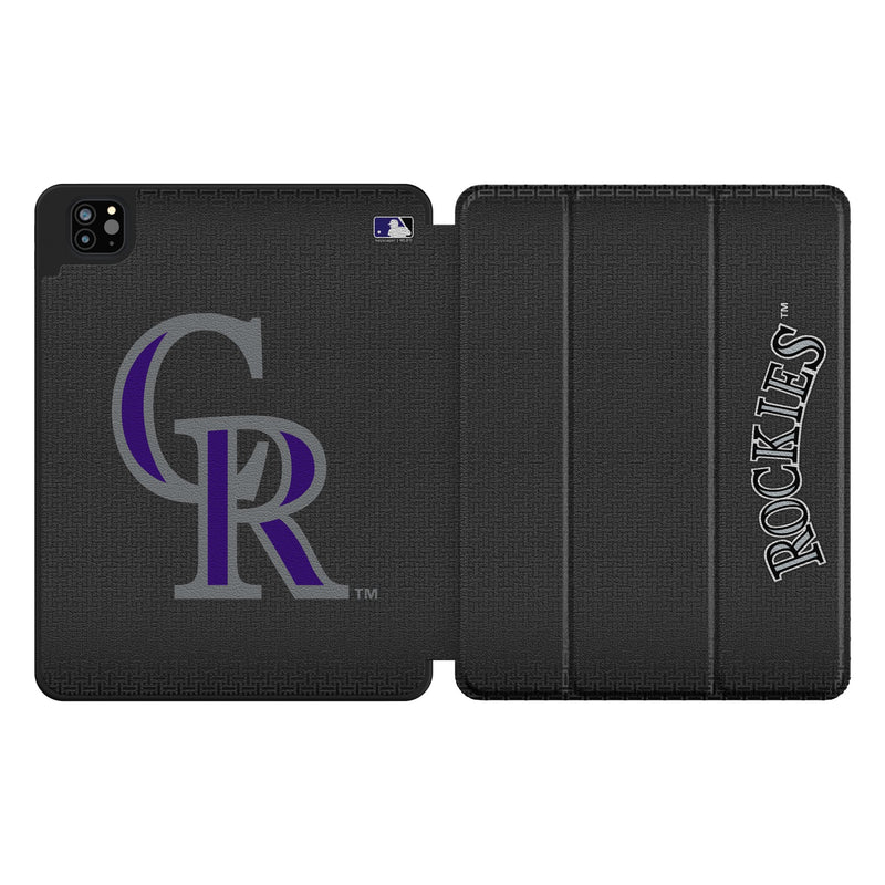 Colorado Rockies Linen iPad Tablet Case for Apple iPad