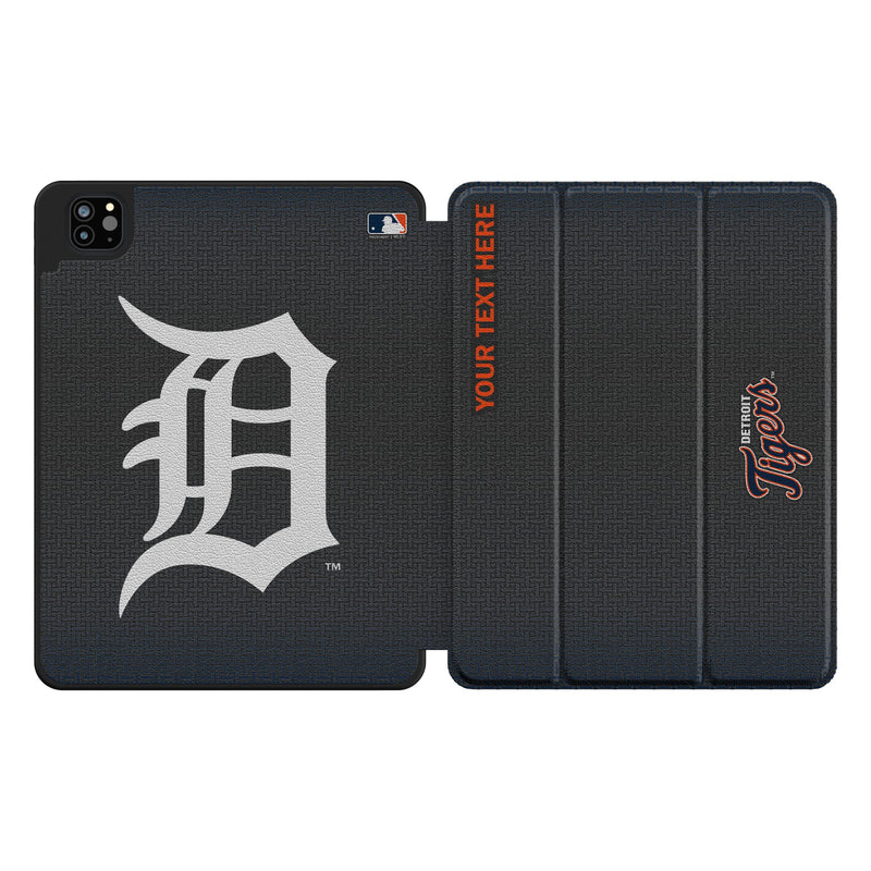 Detroit Tigers Personalized Linen iPad Tablet Case for Apple iPad