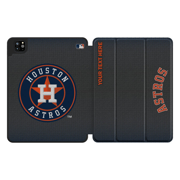 Houston Astros Personalized Linen iPad Tablet Case for Apple iPad
