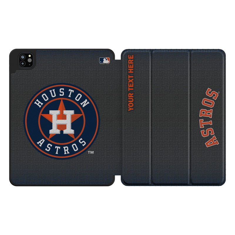 Houston Astros Personalized Linen iPad Tablet Case for Apple iPad