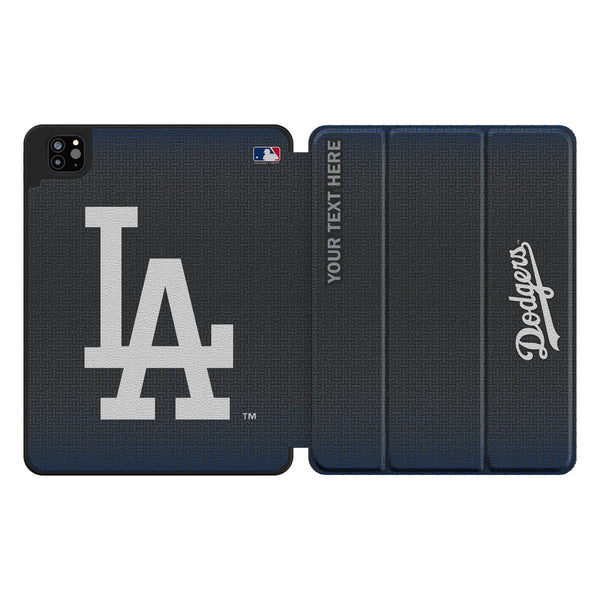 LA Dodgers Personalized Linen iPad Tablet Case for Apple iPad