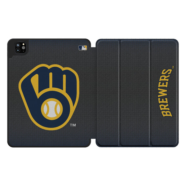 Milwaukee Brewers Linen iPad Tablet Case for Apple iPad