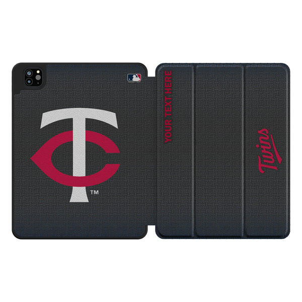 Minnesota Twins Personalized Linen iPad Tablet Case for Apple iPad