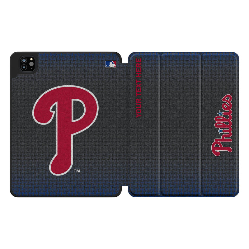 Philadelphia Phillies Personalized Linen iPad Tablet Case for Apple iPad