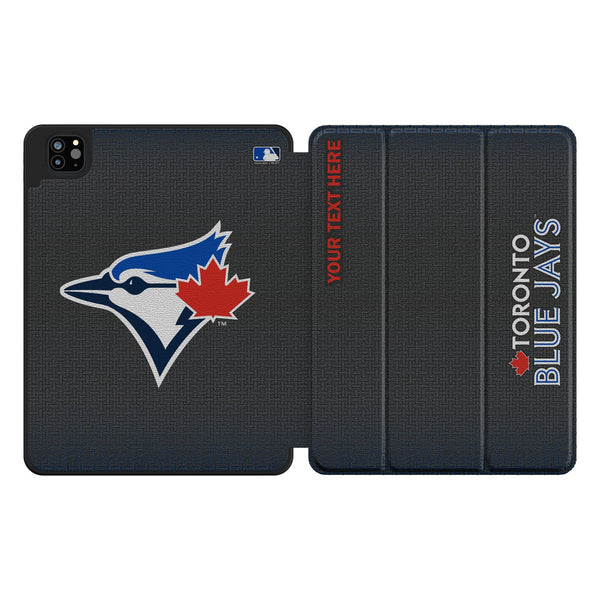 Toronto Blue Jays Personalized Linen iPad Tablet Case for Apple iPad