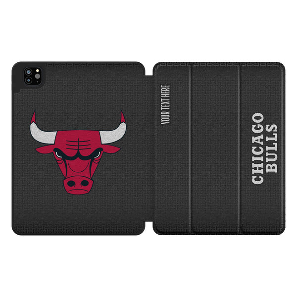 Chicago Bulls Personalized Linen iPad Tablet Case for Apple iPad