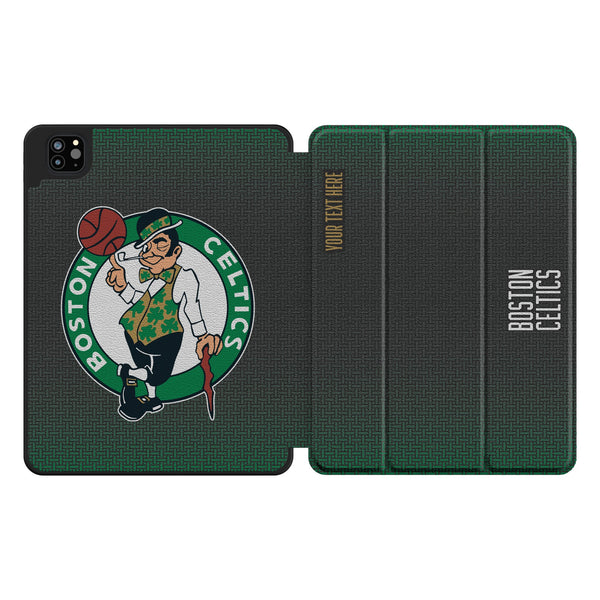 Boston Celtics Personalized Linen iPad Tablet Case for Apple iPad