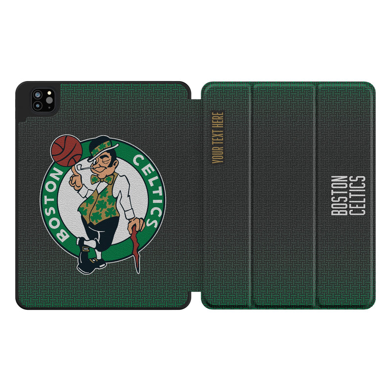 Boston Celtics Personalized Linen iPad Tablet Case for Apple iPad