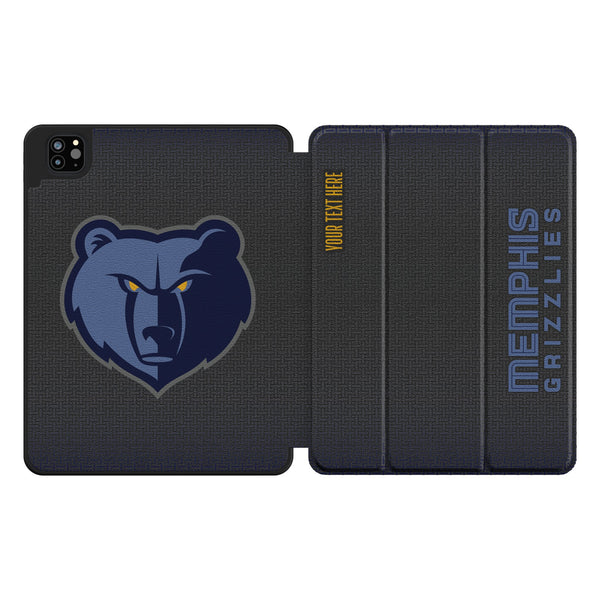 Memphis Grizzlies Personalized Linen iPad Tablet Case for Apple iPad