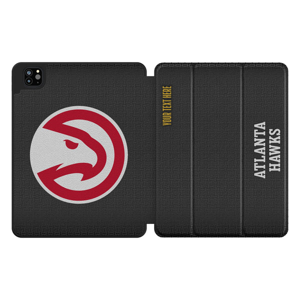 Atlanta Hawks Personalized Linen iPad Tablet Case for Apple iPad