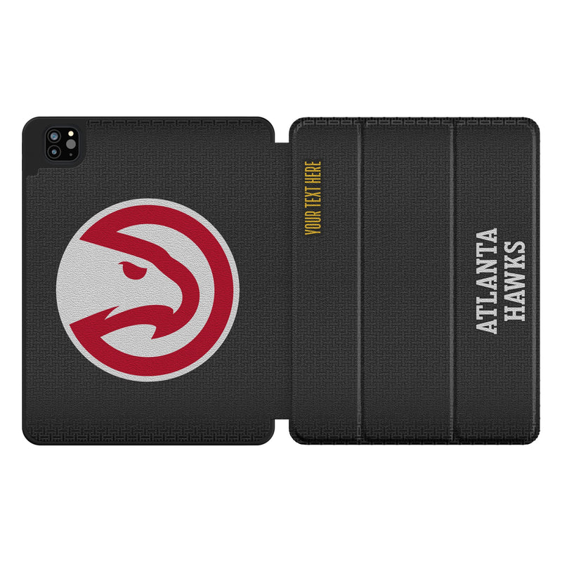 Atlanta Hawks Personalized Linen iPad Tablet Case for Apple iPad