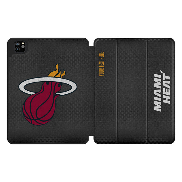 Miami Heat Personalized Linen iPad Tablet Case for Apple iPad
