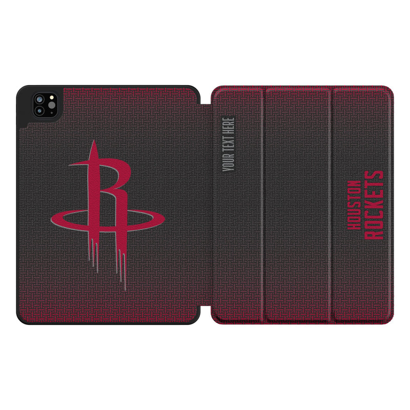 Houston Rockets Personalized Linen iPad Tablet Case for Apple iPad