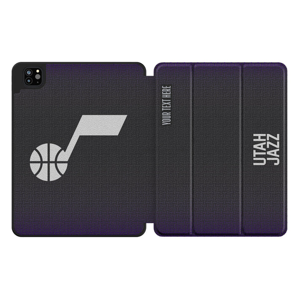 Utah Jazz Personalized Linen iPad Tablet Case for Apple iPad
