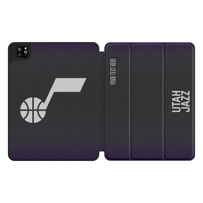 Utah Jazz Personalized Linen iPad Tablet Case for Apple iPad