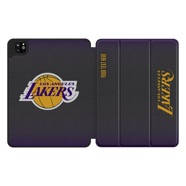 Los Angeles Lakers Personalized Linen iPad Tablet Case for Apple iPad