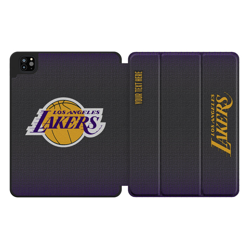 Los Angeles Lakers Personalized Linen iPad Tablet Case for Apple iPad