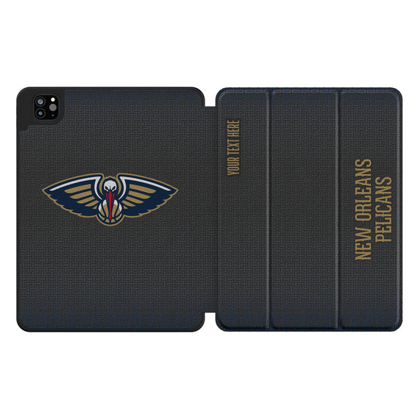 New Orleans Pelicans Personalized Linen iPad Tablet Case for Apple iPad