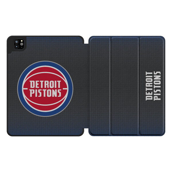 Detroit Pistons Linen iPad Tablet Case for Apple iPad