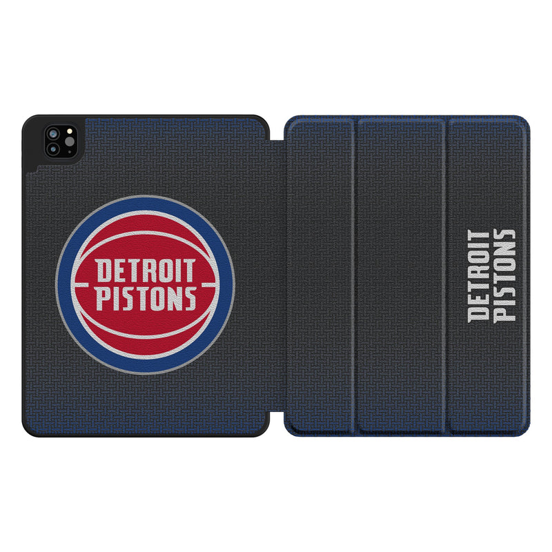 Detroit Pistons Linen iPad Tablet Case for Apple iPad