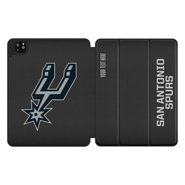 San Antonio Spurs Personalized Linen iPad Tablet Case for Apple iPad